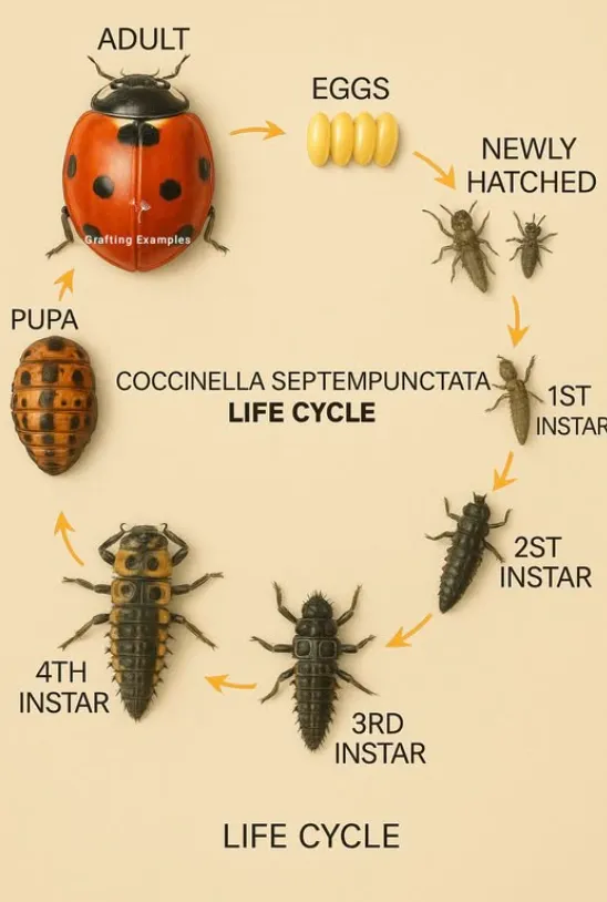 Lady Bug Cycle of Life Complete Guide to Growth, Survival, and Ecological Importance
