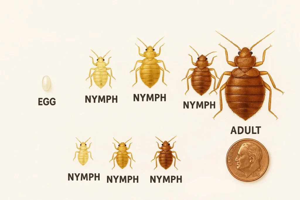 Life Cycle of a Bed Bug