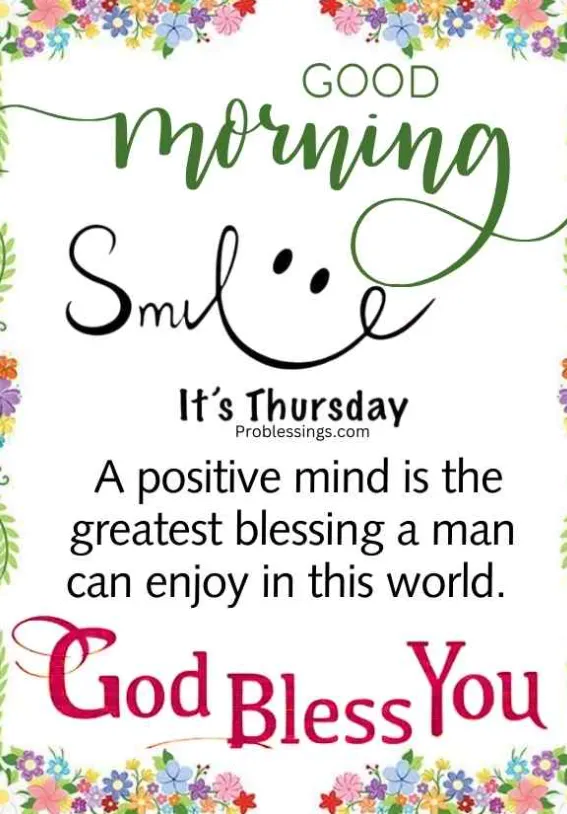 Thursday Blessings and Prayers