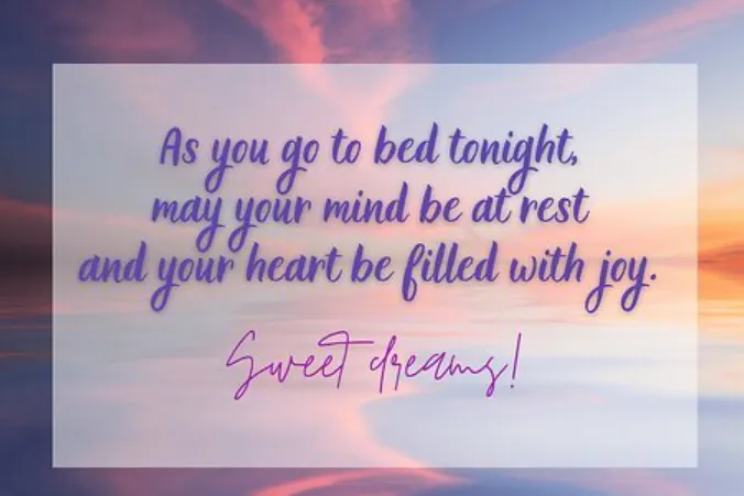 Peaceful Good Night Prayers and Blessings