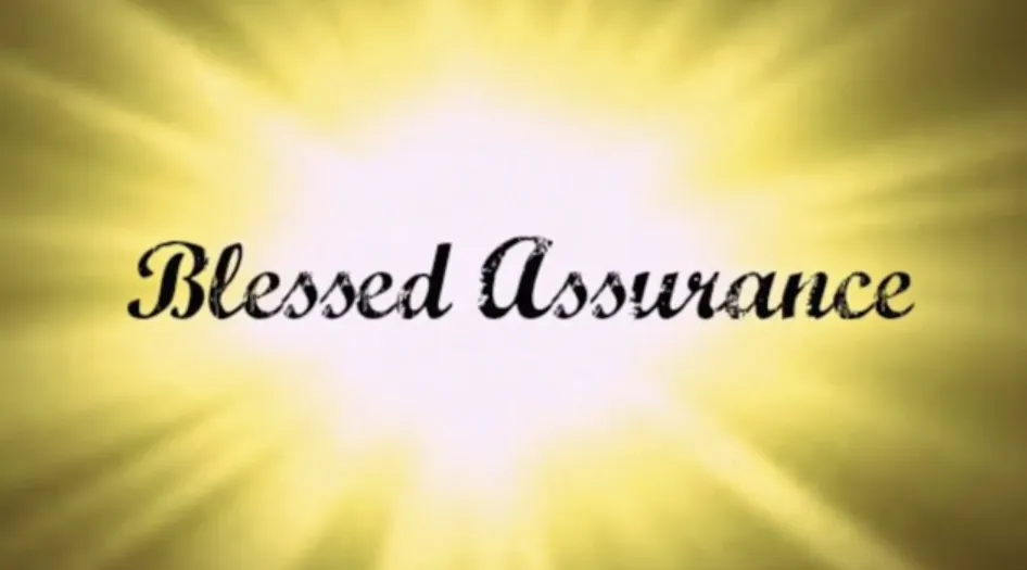 blessed assurance lyrics