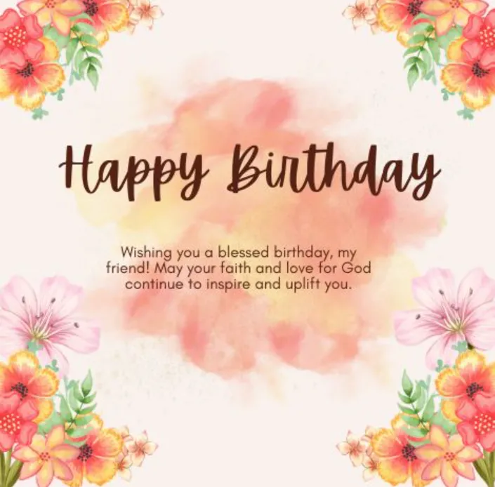 blessing birthday wishes for friend