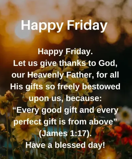 friday blessings