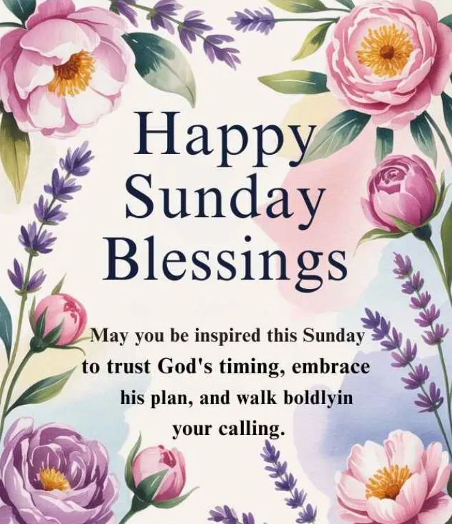 happy sunday blessings