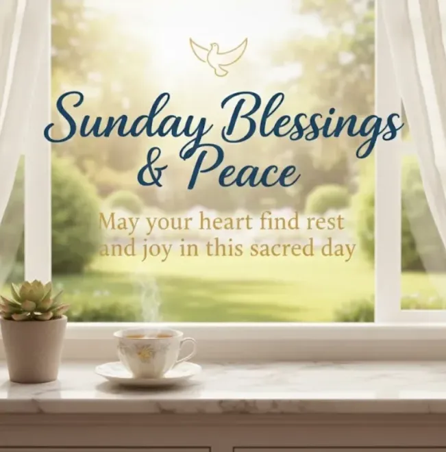 happy sunday blessings