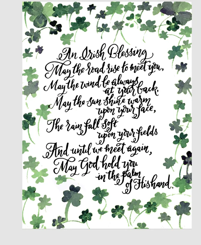 irish blessing