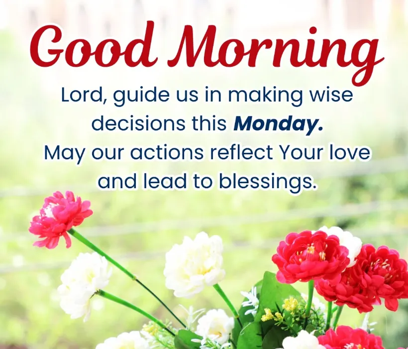 monday morning blessings