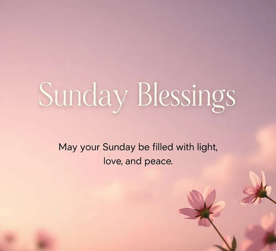 sunday blessings