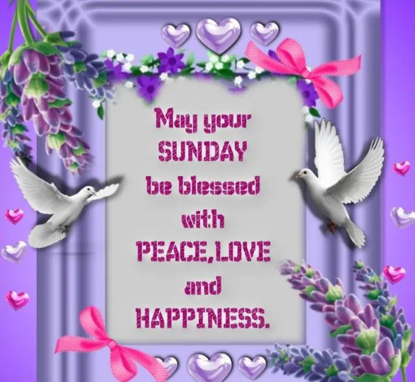 sunday blessings and prayers
