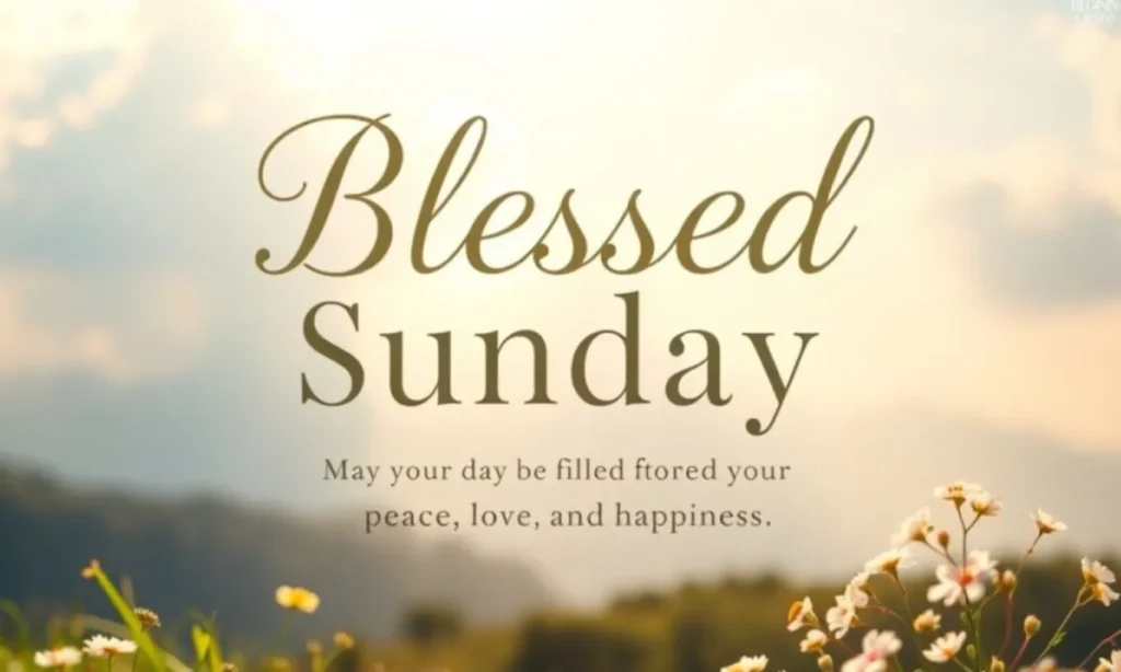 sunday blessings images
