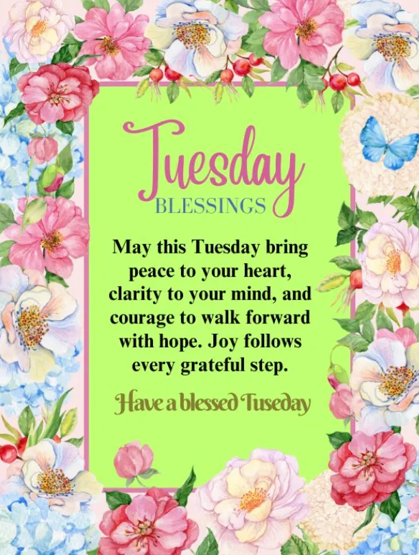 tuesday blessings