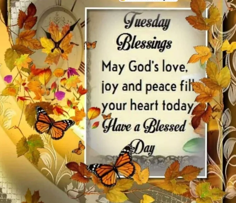 tuesday morning blessings