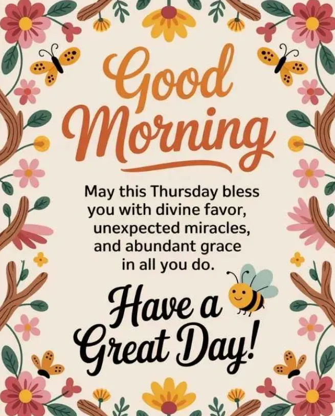 87+ Thursday Morning Blessings to Brighten Your Day with Faith and Joy
