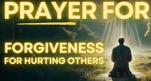 prayers for forgiveness