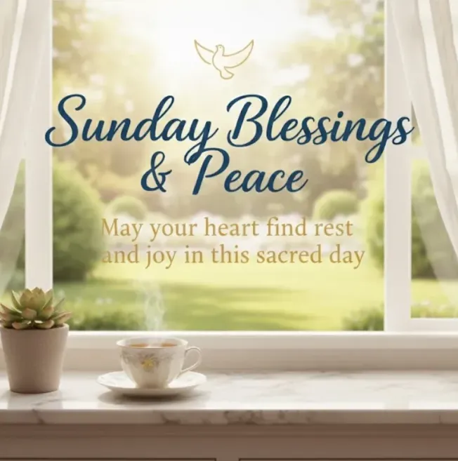 83+ Happy Sunday Blessings to Fill Your Day With Peace, Joy, and Hope